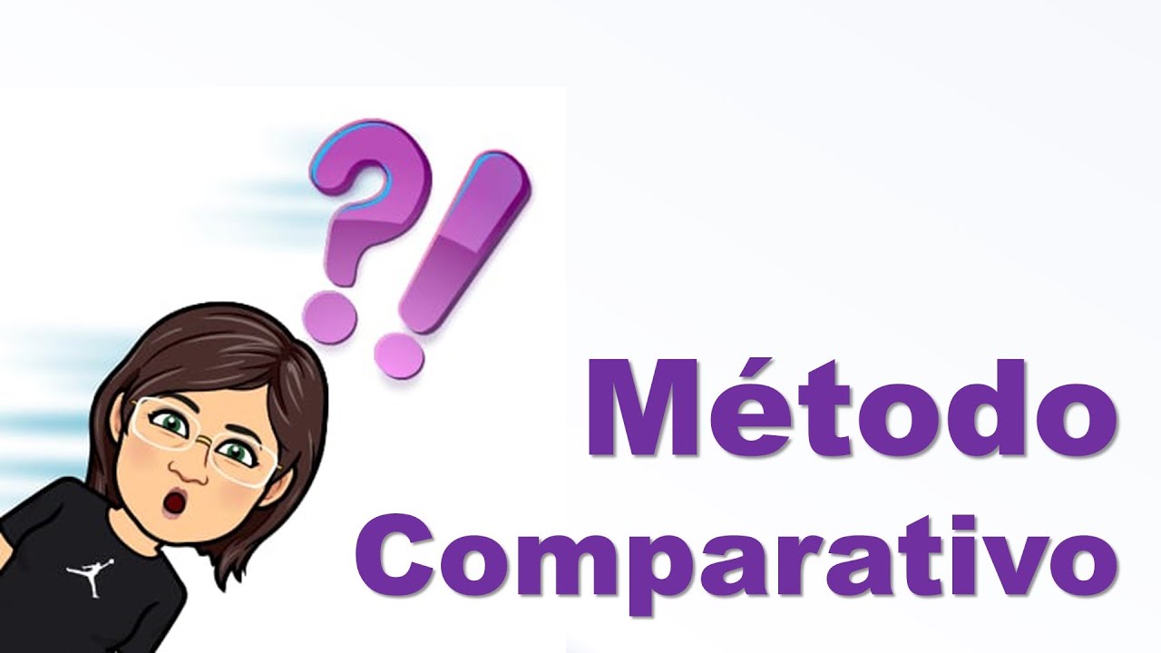 MÉTODO CIENTÍFICO - Método Comparativo