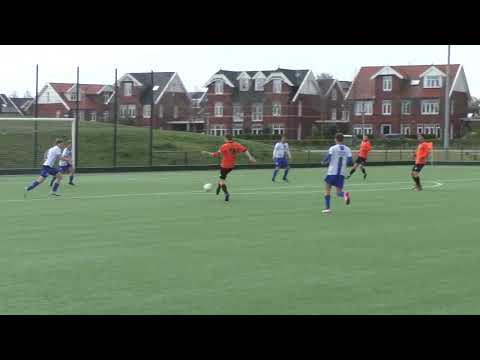 9 april 2022 VV De Meern 2 - Elinkwijk 2 com 5-2 Mooie aanval