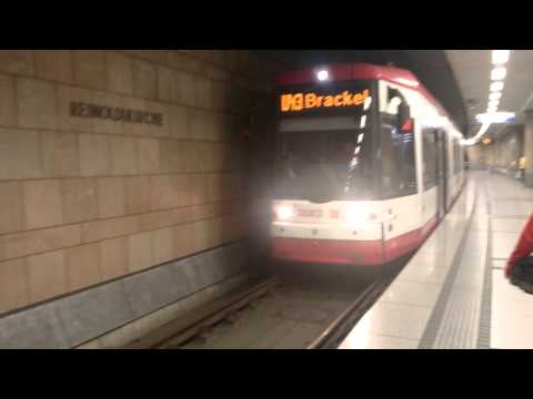 U43 richtung Brackel mit "Warnblinkerhupe"