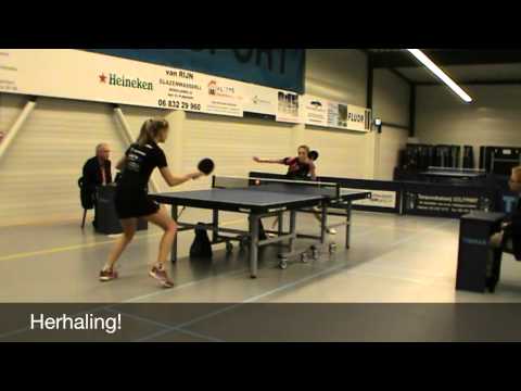 Bal van de week: Sanne de Hoop (FvT) - Monique Posthuma (Heerlen)