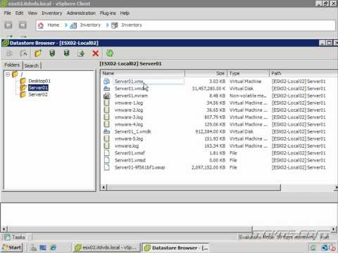 VMware vSphere CBT - What are the Files that Make Up a Virtual Machine?
