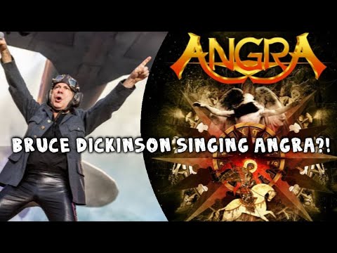 What if Bruce Dickinson sang for ANGRA?! - Angels and Demons ft. Felipe Andreoli and Pedro Tinello