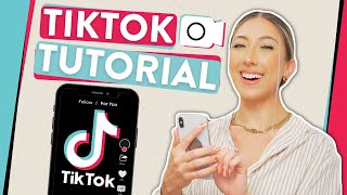 THE ULTIMATE TIKTOK TUTORIAL FOR BEGINNERS | How to film, edit and set up your account for success