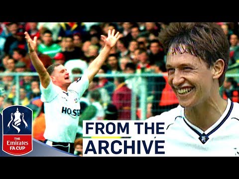 Unforgettable Gazza Free-Kick Wins Semi-Final Derby! | Tottenham 3-1 Arsenal 1991 | From The Archive