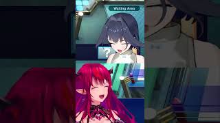 なにかに気づいて爆笑するクロニーとIRyS【IRyS/オーロ・クロニー / HololiveEN】#Shorts #ourokronii