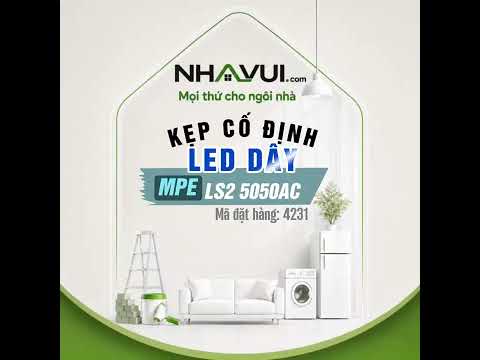 Kẹp cố định LED dây MPE LS2 5050AC