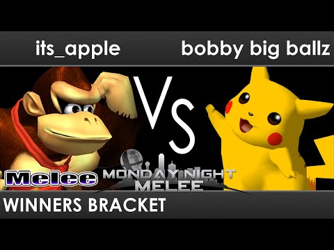MNM 274 - its_apple (DK) VS bobby big ballz (Pikachu, Falco) - Winners Bracket - SSBM