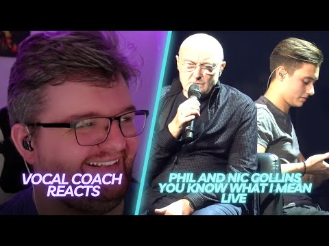 WOW! Phil and Nic Collins Perform "You Know What I Mean | Vocal Coach Reacts