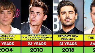 Zac Efron Transformation From 1 to 37 Years Old