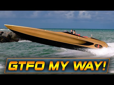 CLEAR FOR TAKEOFF AT HAULOVER INLET !! | HAULOVER BOATS | WAVY BOATS