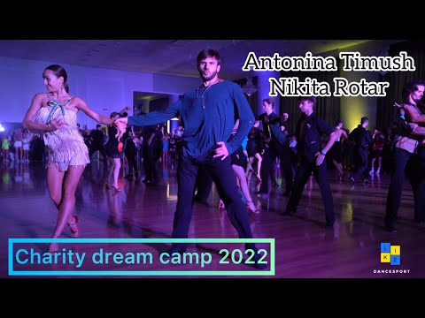 CHARITY DREAM CAMP 2022 | Rotar Nikita & Antonina Timush | Cha-Cha |