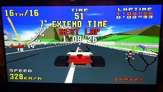 Virtua Racing (Sega Genesis, 1994) Gameplay