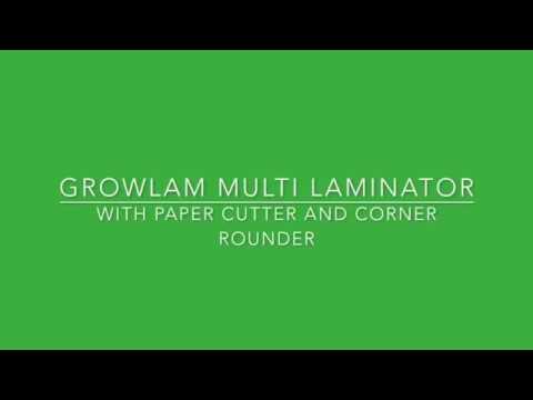 2 gl p490 growlam multi lamination machine