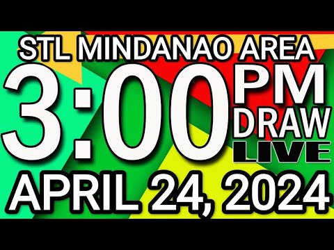 LIVE 3PM STL MINDANAO RESULT APRIL 24, 2024 #bukidnonswer3 #bukidnonswer4 #gensanswer3 #gensan