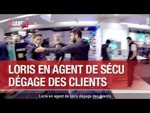 Loris en agent de sécu dégage des clients - C’Cauet sur NRJ