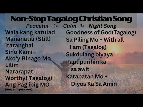 Tagalog Christian Song  I  Non-Stop