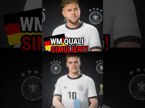 Deutschland WM Quali 2026 simuliert - gegen Luxemburg & Nordirland! ⚽🔥