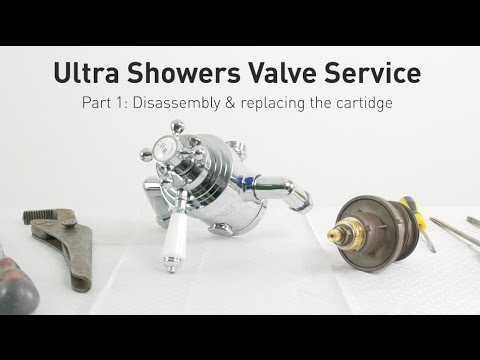 Ultra Finishing 1/2" Dual Control Valve. Part 1: Disassembly & cartridge replacement