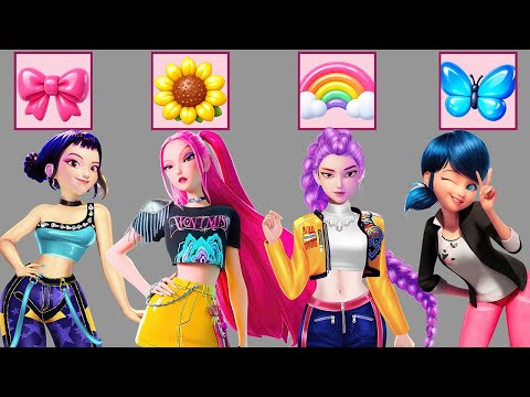 Epic Glow Up! Fantasy Princess Transformation | Rumi, Mira, Zoey & Ladybug