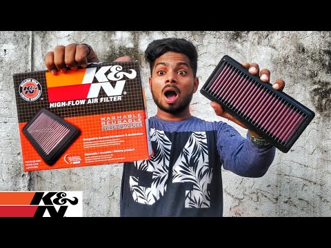 K&N Airfilter for Pulsar NS 200 | Performance Upgrade!!!!