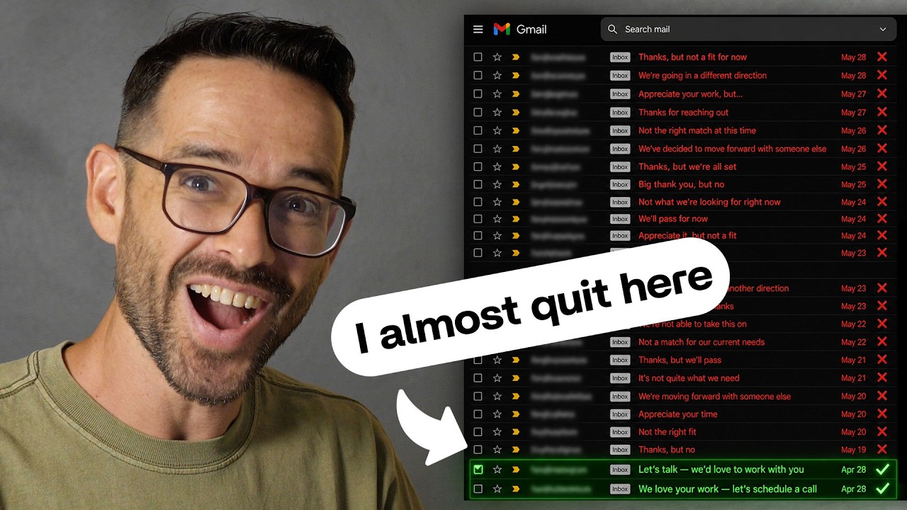 My Portfolio Got Rejected 55 Times (But I Still Won)