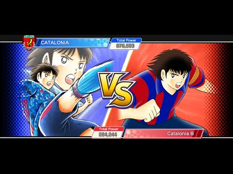 CAPTAIN TSUBASA DREAM TEAM CATALONIA VS CATALONIA B
