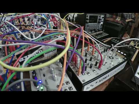 Synthrotek Quadrangle controls weird generative noisescape