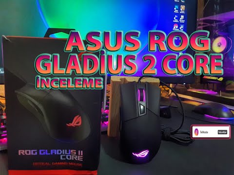 Asus rog gladius 2 core inceleme - kutu açılımı tanıtım