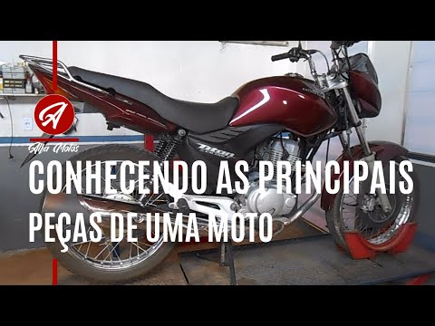 CONHECENDO AS PRINCIPAIS PARTES DE UMA MOTO