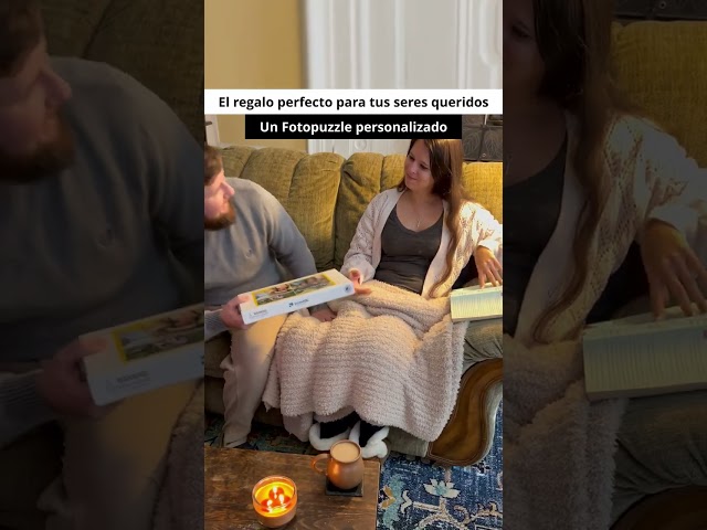 Vídeo relacionado con Puzzle Personalizado con Foto,300/500/1000 Piezas Rompecabezas con Foto Familiar Personalizada, Regalo de San Valentín, Juguete Puzzle Único y Original