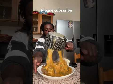 #short this is how African eat fufu #shorts follow for more