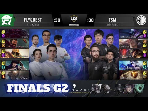 FlyQuest vs TSM - Game 2 | Grand Final Playoffs S10 LCS Summer 2020 | FLY vs TSM G2