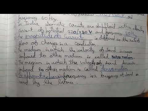 10th Physics One Marks