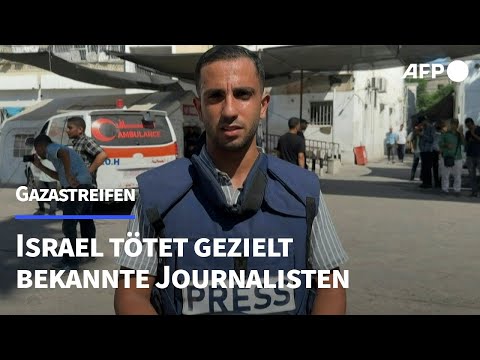Israel tötet gezielt bekannte Journalisten in Gaza | AFP
