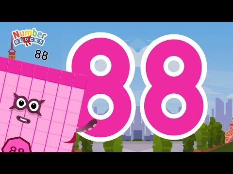 Numberblocks Magic Run 88 - Numberblocks 88 Adventure | Number Explore