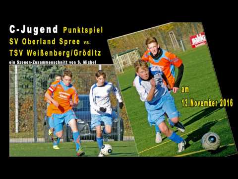 C-Jugend-Punktspiel SV OberlandSpree vs. TSV  am 13. November 2016