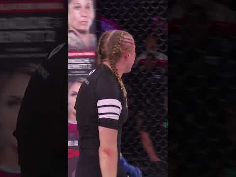 What a GRAND Fighter Debut! 👏 Sara Collins vs Pam Sorenson #shorts #bellator299