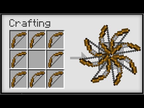 John Paul Inso - So I added OVERPOWERED BOWS in Minecraft... [Datapack] (Throwable Bows)