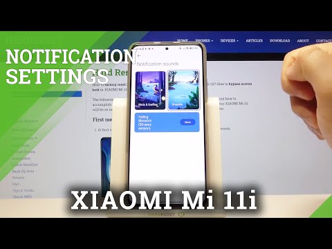 How to Change Sounds of Notifications in XIAOMI MI 11i - Access Notification Sound Settings