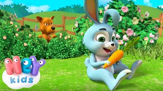 Bunny Hop! 🐰 | Bunny Song for Kids | HeyKids Nursery Rhymes