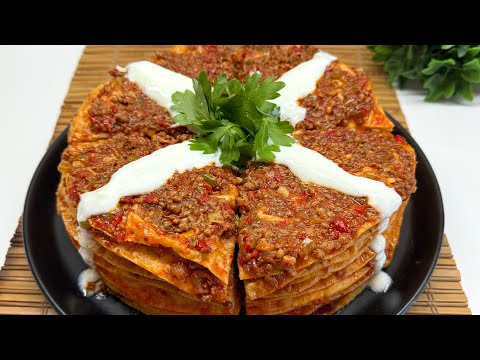 🔥KİMSENİN HAYIR DİYEMEDİĞİ O MEŞHUR YEMEK TARİFİ😍Orijinal Kayseri Yağlaması Tarifi🥞Çiçekintarifler