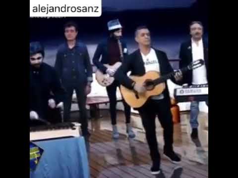 Alejandro sanz en la presentacion para el programa #elhormiguero 👆👆👆  @seremoslibres_sanz