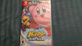 Kirby Star Allies for Nintendo Switch - Unboxing