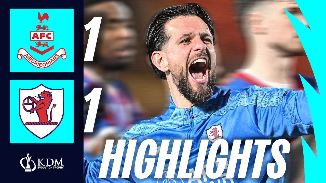 Airdrieonians vs Raith Rovers Highlights