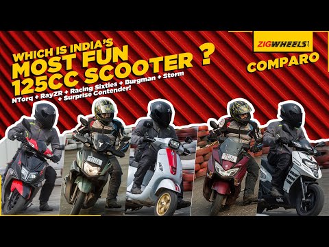 Ntorq vs Burgman vs Ray ZR vs Access vs SR125 | Which Is India’s Most Fun 125 cc Scooter?