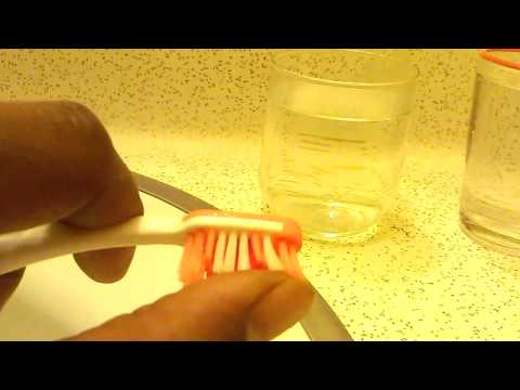 How to make toothbrush hard or soft
