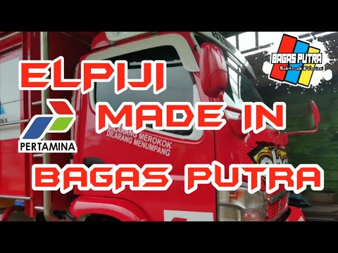 TRUCK ELPIJI MADE IN BAGAS PUTRA GARAGE || HYPERLAPSE VIDEO