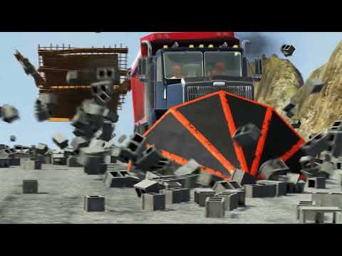 High speed freaky jumps #69 - Beamng Drive