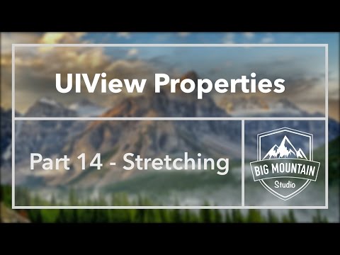 UIView Properties Part 14 - Stretching (iOS, Swift, Xcode 8)
