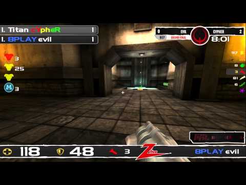 Quake Live 125 FPS June League 2014 Grand Final - cypher vs. evil (NCV)